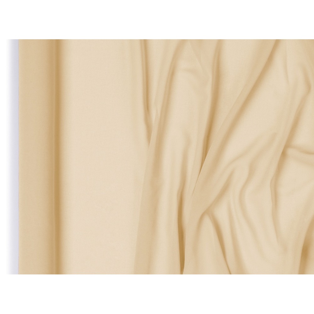 Chiffon table runner - cream, 48 cm x 5 m