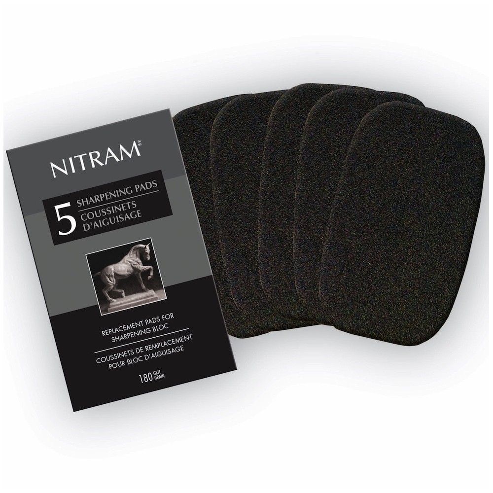 Sharpening Pads - Nitram - 5 pcs.