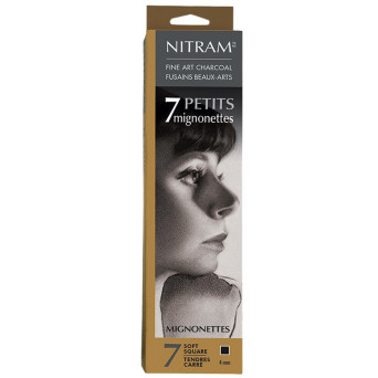 Węgle Petits Mignonettes do uchwytu Baton 2.0 - Nitram - Soft, 4 mm, 7 szt.