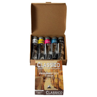Set of Classico oil paints - Maimeri - 5 x 20 ml