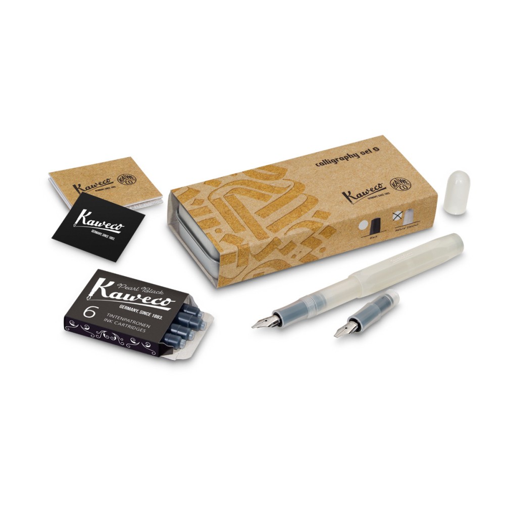 Sport Calligraphy Set S - Kaweco - Natural Coconut