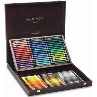 Neocolor II water-soluble wax pencils set - Caran d'Ache - 84 pcs.