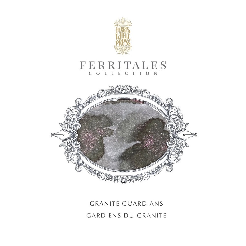 Calligraphy ink FerriTales Bestiary Series - Ferris Wheel Press - Granite Guardians, 20 ml