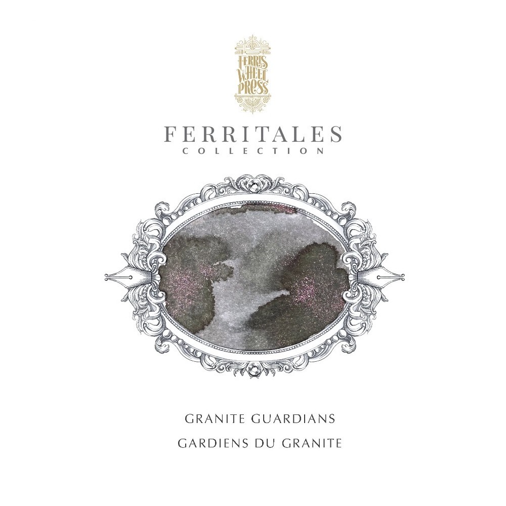 Calligraphy ink FerriTales Bestiary Series - Ferris Wheel Press - Granite Guardians, 85 ml