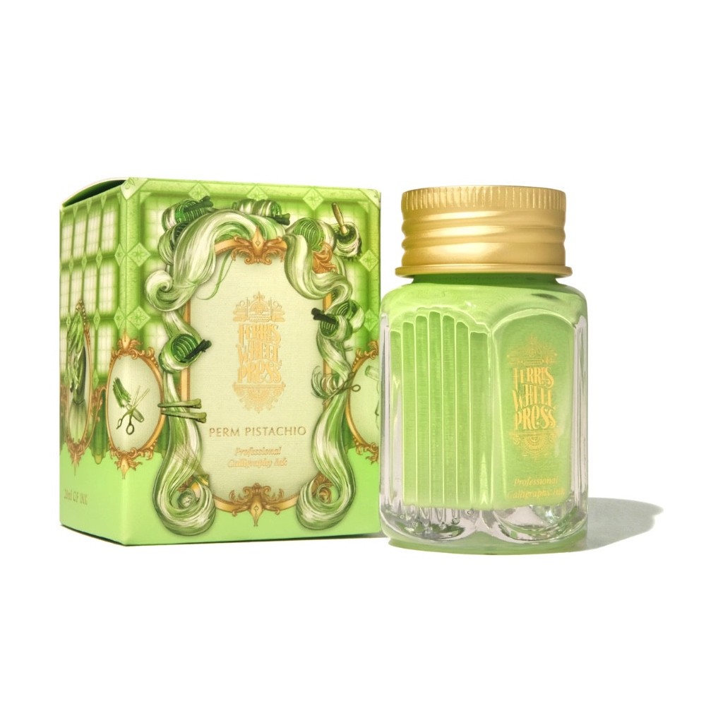 Tusz wodoodporny - Ferris Wheel Press - Perm Pistachio, 28 ml