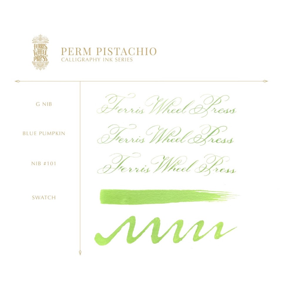 Waterproof ink - Ferris Wheel Press - Perm Pistachio, 28 ml