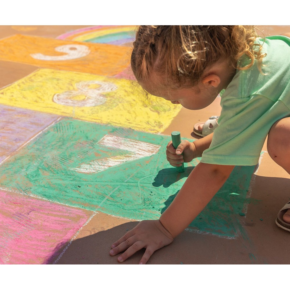 Street Jumbo chalk - Jovi - white 3 pcs.