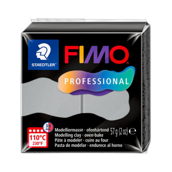 Masa termoutwardzalna Fimo Professional - Staedtler - jasnoszara, 57 g