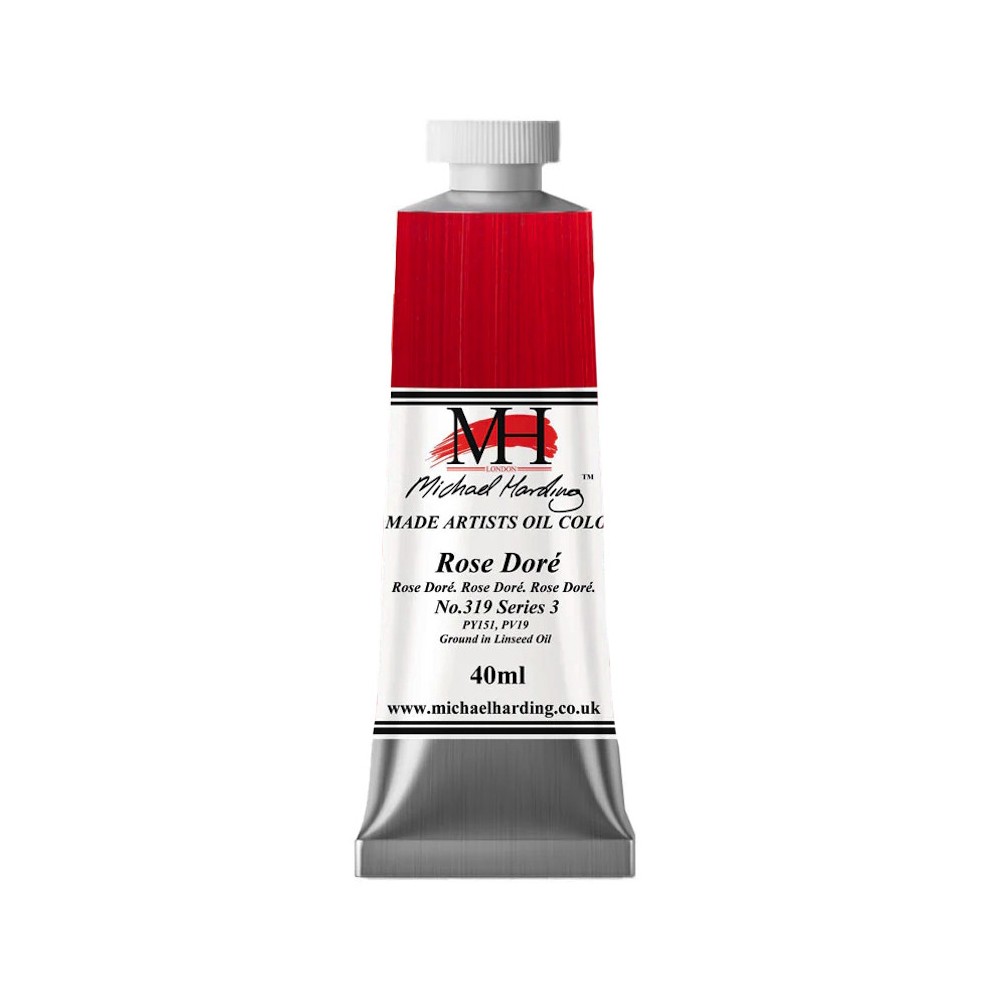 Oil paint - Michael Harding - 319, Rose Dore, 40 ml