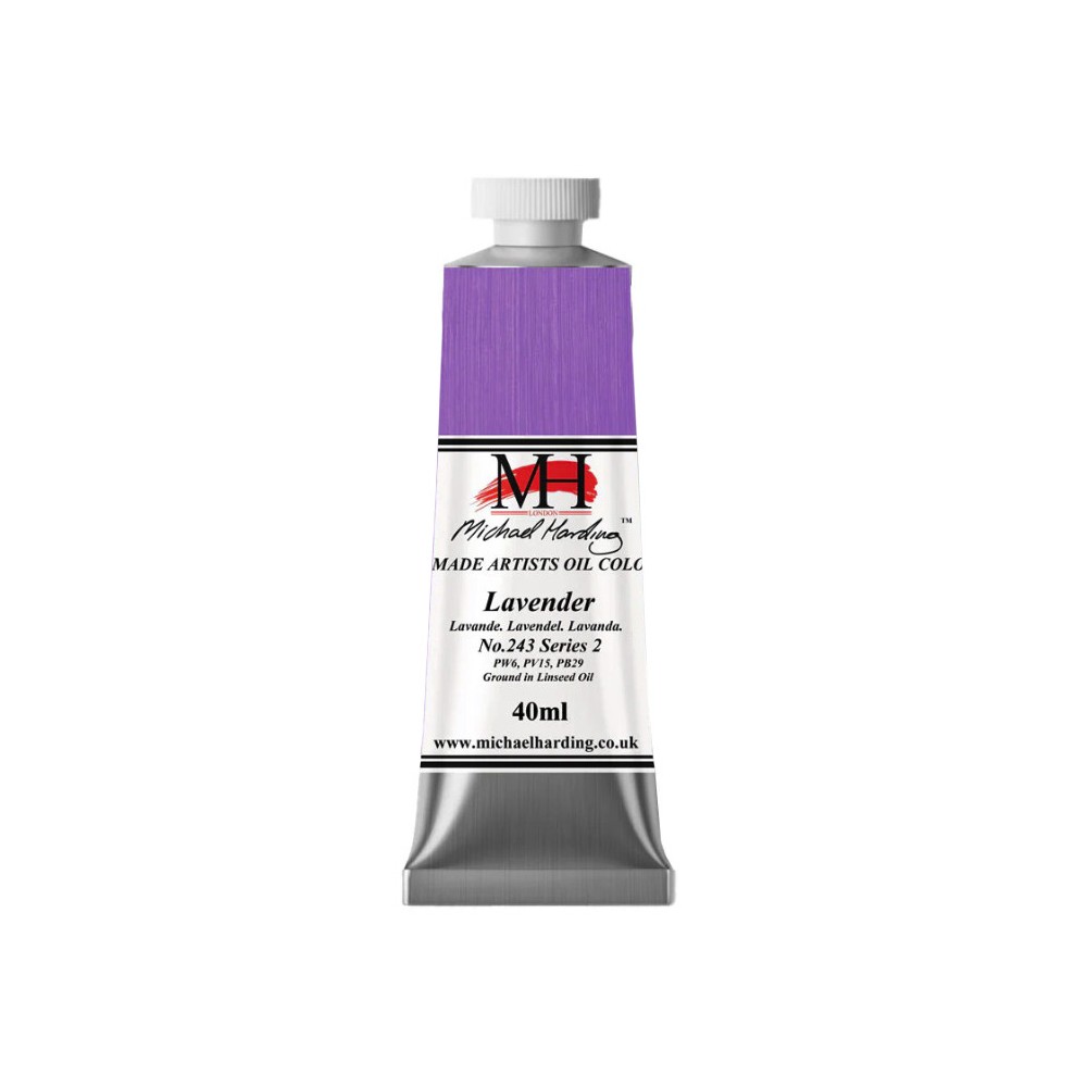 Oil paint - Michael Harding - 243, Lavender, 40 ml