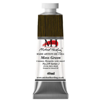 Farba olejna - Michael Harding - 239, Moss Green, 40 ml