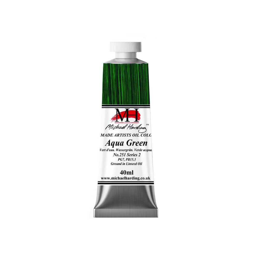 Farba olejna - Michael Harding - 251, Aqua Green, 40 ml