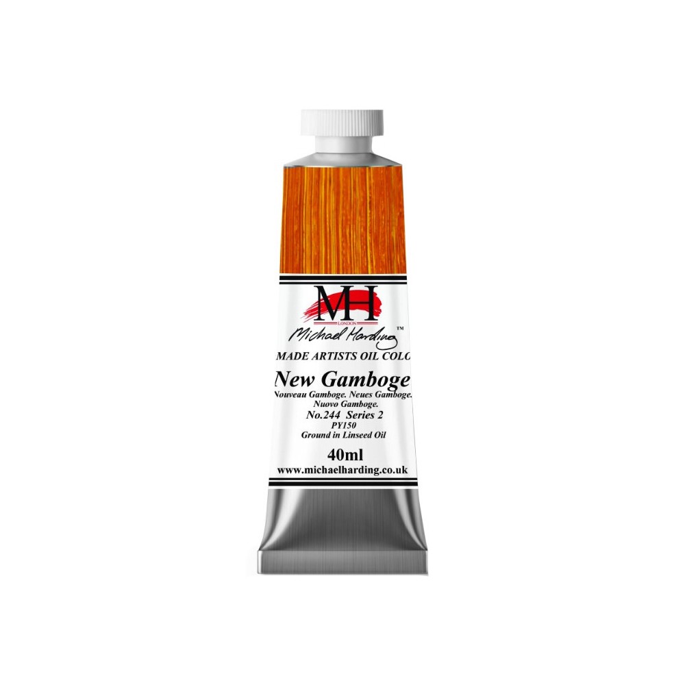 Farba olejna - Michael Harding - 244, New Gamboge, 40 ml