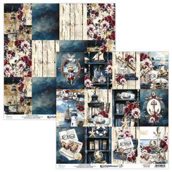 Scrapbooking paper 30,5 x 30,5 cm - Mintay - Lighthouse 06