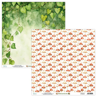Papier do scrapbookingu 30,5 x 30,5 cm - Mintay - Wildwood Secrets 04