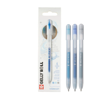 Set of Gelly Roll Stardust 3D pens - Sakura - 0,45 mm, 3 pcs.