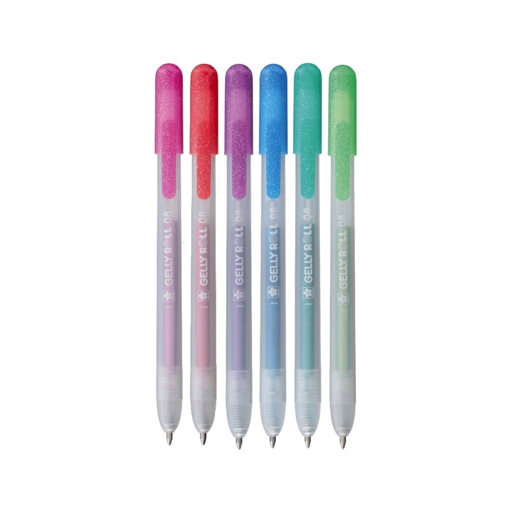 Set of Gelly Roll Metallic pens - Sakura - 0,45 m, 6 pcs.