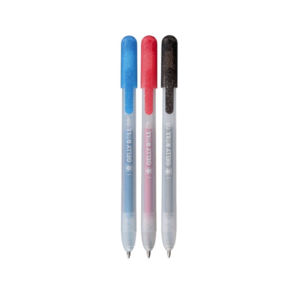 Set of Gelly Roll Metallic pens 3A - Sakura - 0,45 m, 3 pcs.