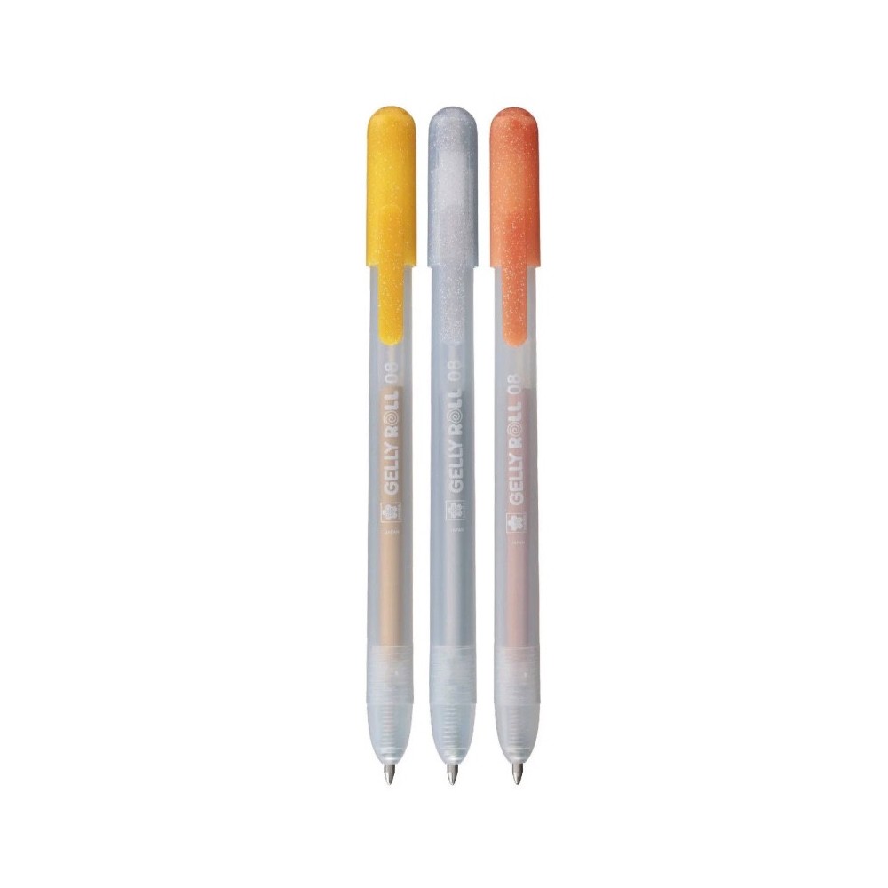 Set of Gelly Roll Metallic pens 3B - Sakura - 0,45 m, 3 pcs.