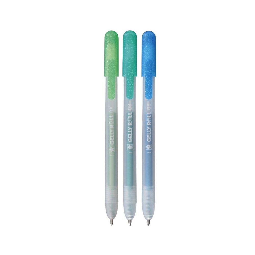 Set of Gelly Roll Metallic pens 3D - Sakura - 0,45 m, 3 pcs.