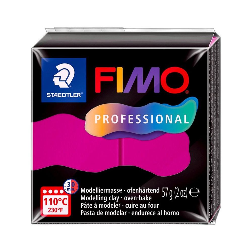 Fimo Professional modelling clay - Staedtler - True Magenta, 57 g
