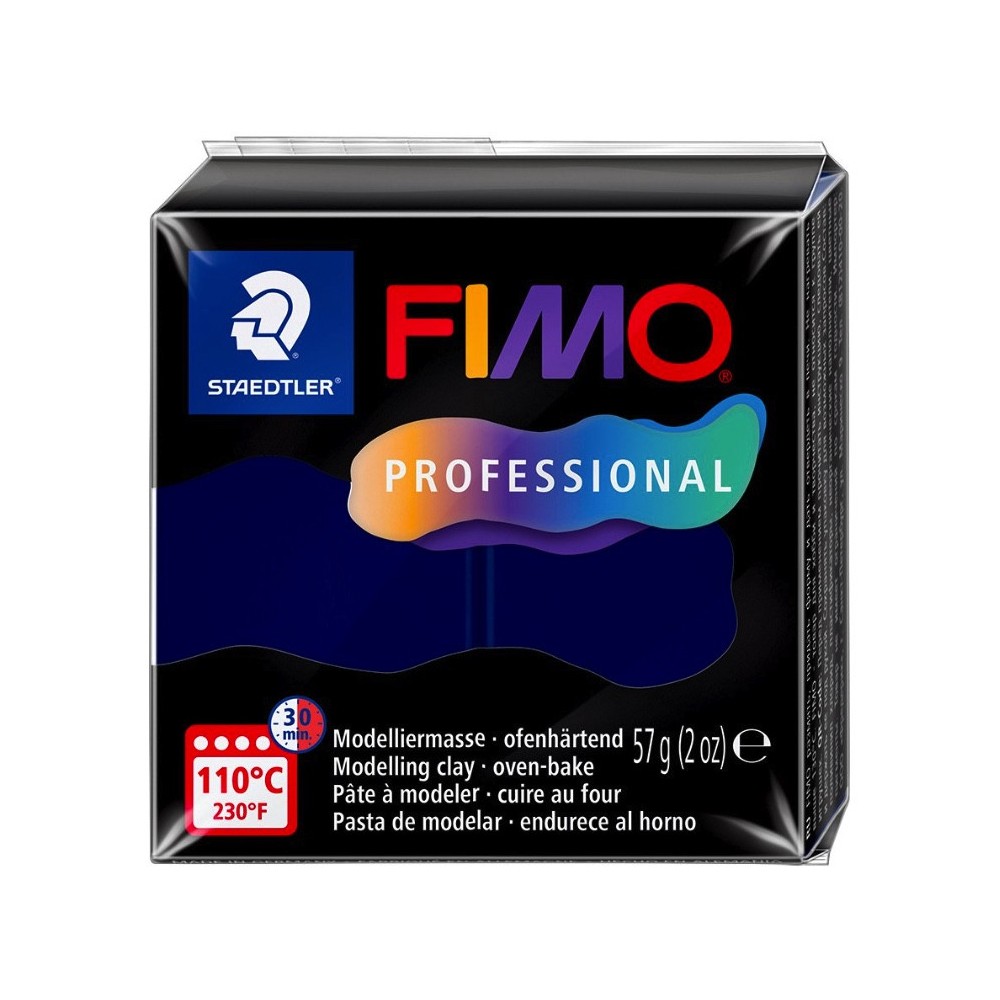 Masa termoutwardzalna Fimo Professional - Staedtler - granatowa, 57 g