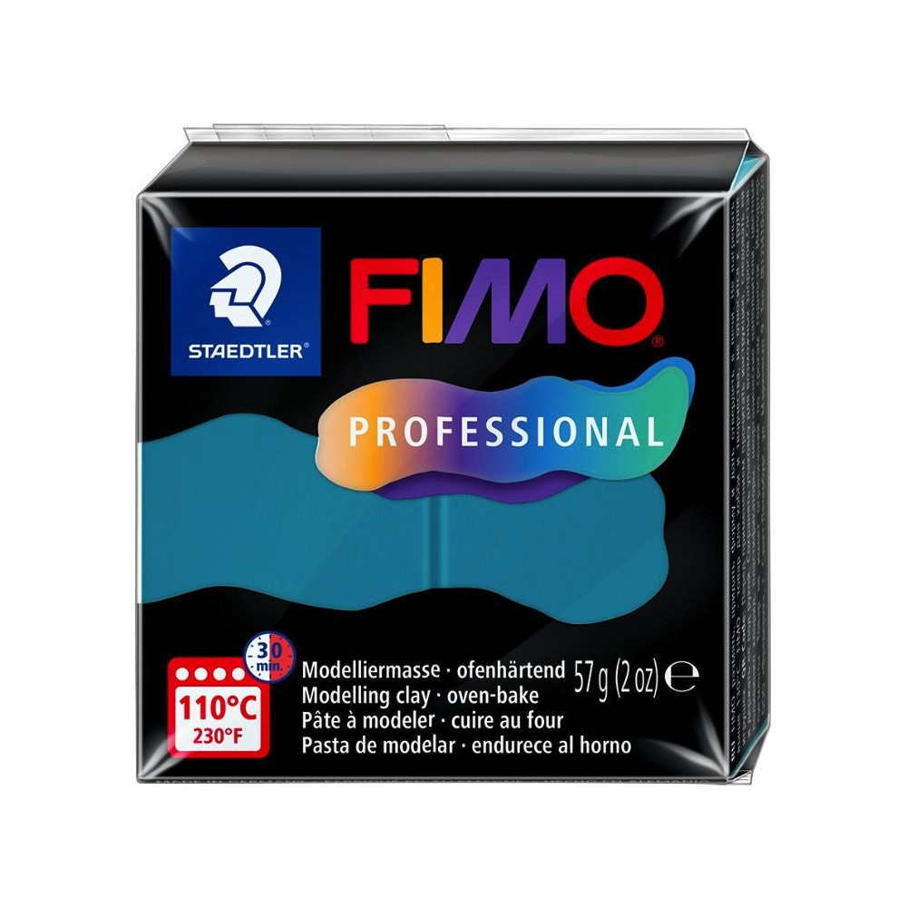 Masa termoutwardzalna Fimo Professional - Staedtler - turkusowa, 57 g