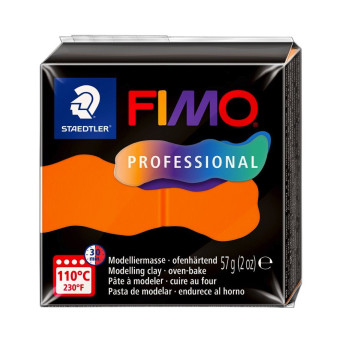 Masa termoutwardzalna Fimo Professional - Staedtler - pomarańczowa, 57 g