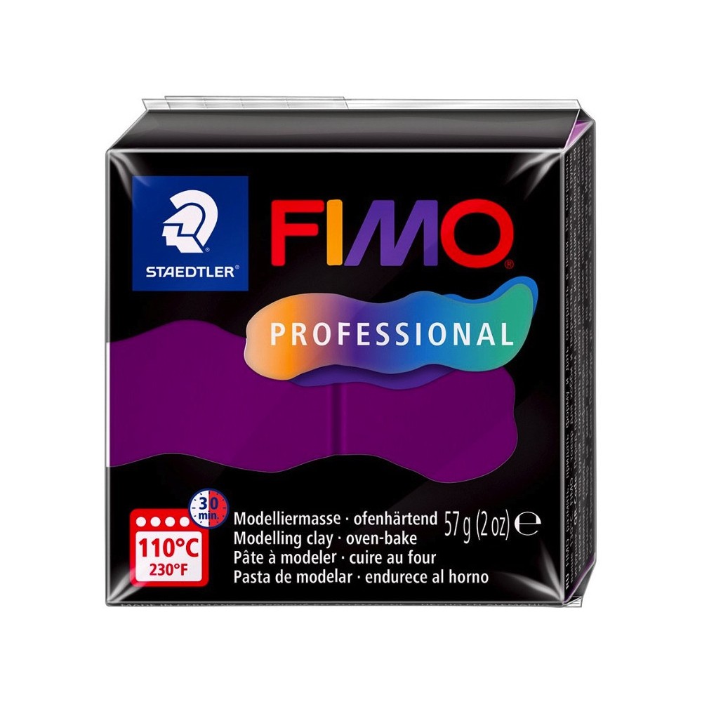 Masa termoutwardzalna Fimo Professional - Staedtler - fioletowa, 57 g