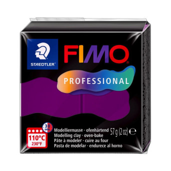 Masa termoutwardzalna Fimo Professional - Staedtler - fioletowa, 57 g