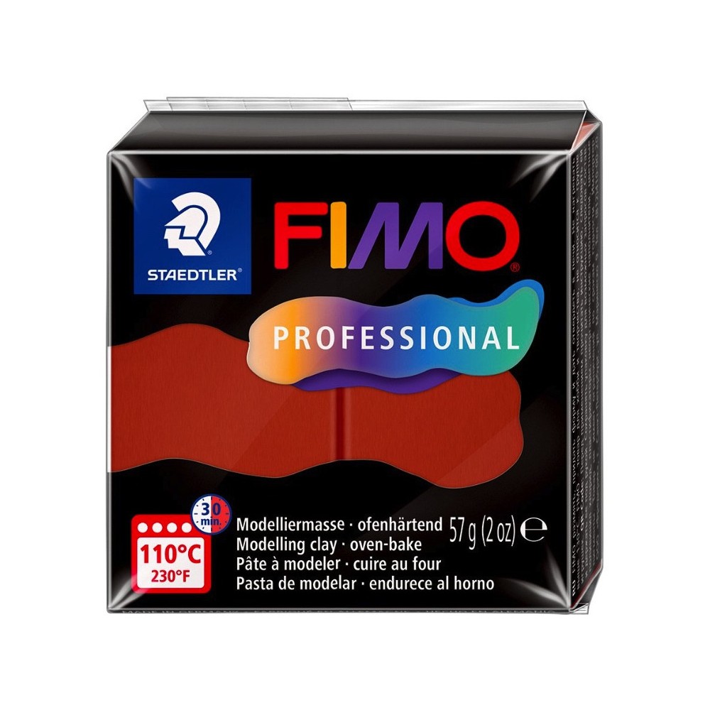 Masa termoutwardzalna Fimo Professional - Staedtler - terakota, 57 g