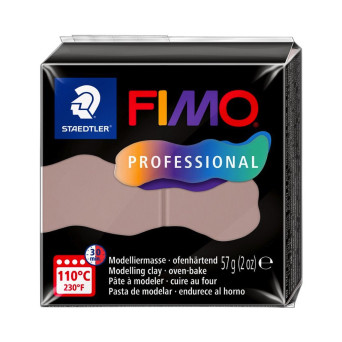 Masa termoutwardzalna Fimo Professional - Staedtler - szarobrązowa, 57 g