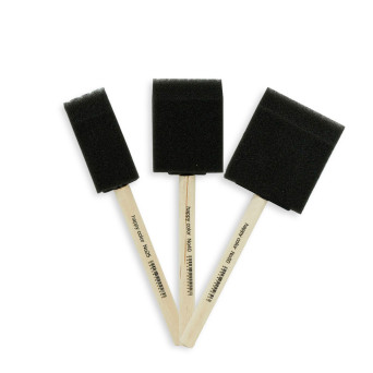Sponge-tip stippling brush set - Happy Color - 3 pcs.