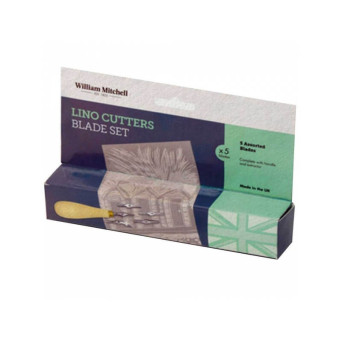 Lino Cutters set - William Mitchell - 6 pcs.