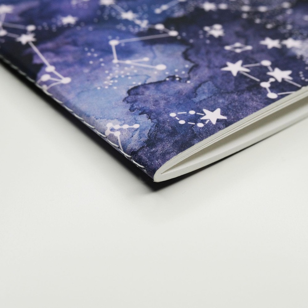 Szkicownik mix media Night Sky 20 x 20 cm - Devangari - 250 g/m2