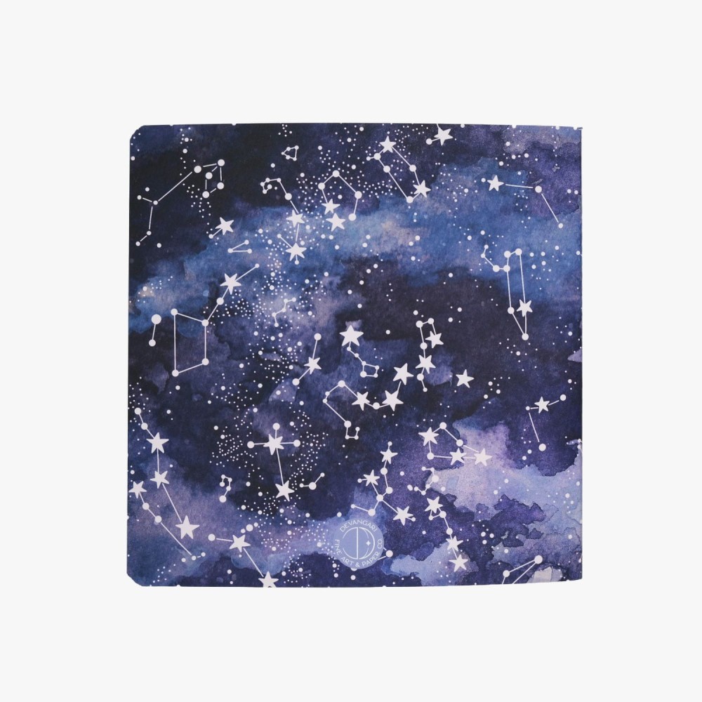 Szkicownik mix media Night Sky 20 x 20 cm - Devangari - 250 g/m2