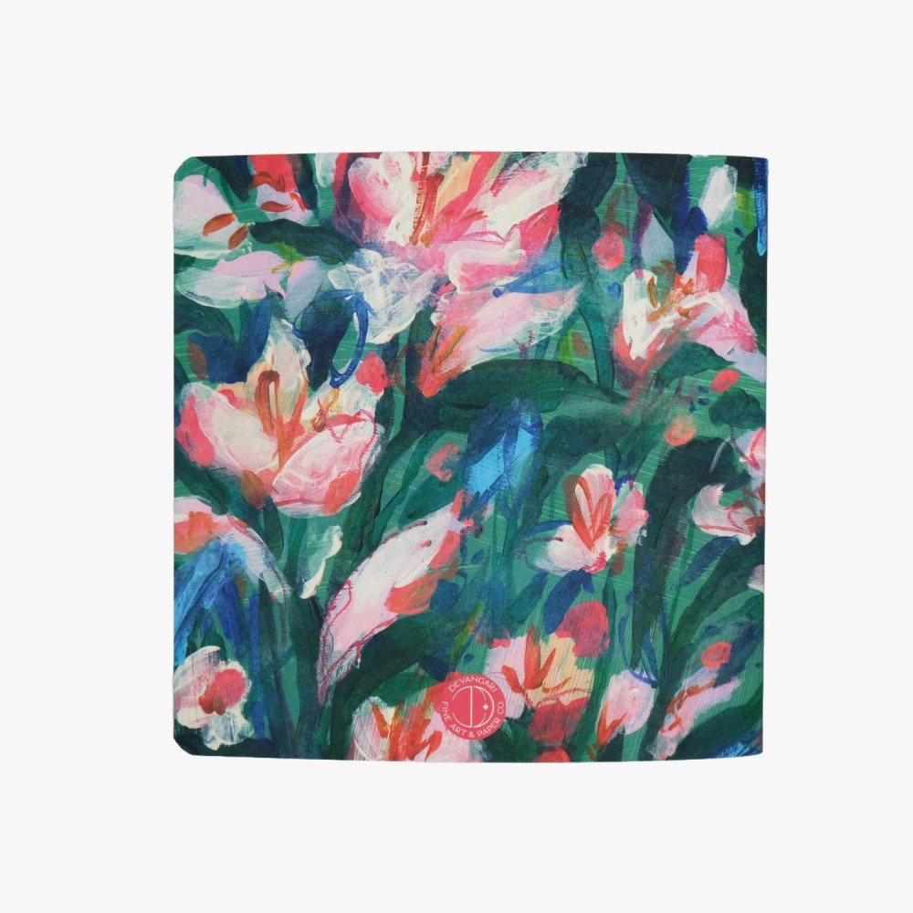 Sketchbook mix-media Spring Flowers 20 x 20 cm - Devangari - 250 g/m2