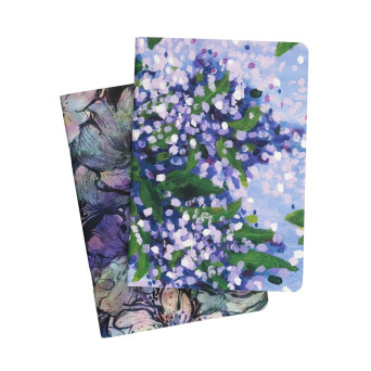 Set of dotted notebooks Lilac & Blossom B5 - Devangari - softcover, 120 g/m2, 2 pcs.
