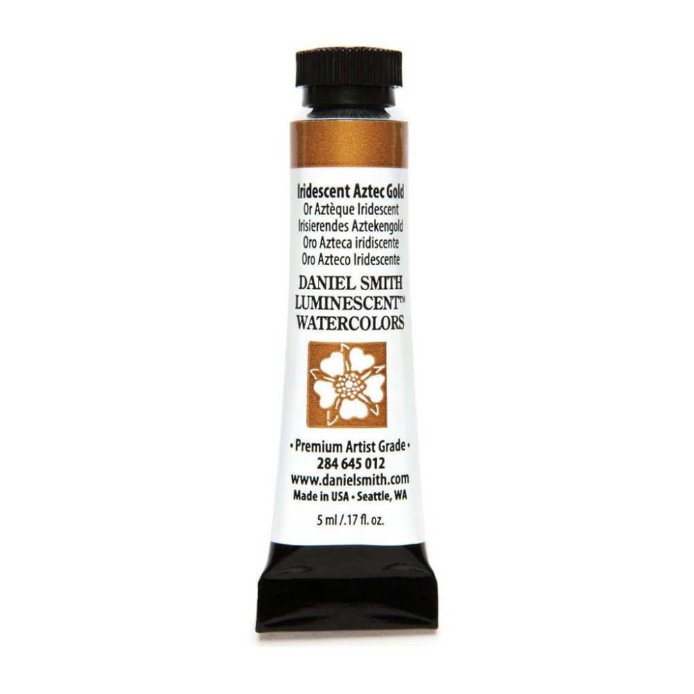 Farba akwarelowa Extra Fine - Daniel Smith - Iridescent Aztec Gold, 5 ml
