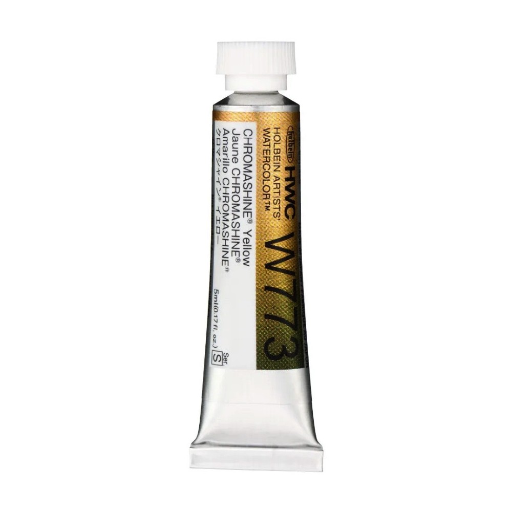 Farba akwarelowa Artists’ Watercolor - Holbein - Chromashine Yellow, 5 ml