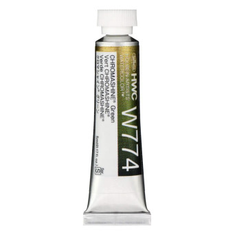 Artists' Watercolor paint - Holbein - Chromashine Green, 5 ml