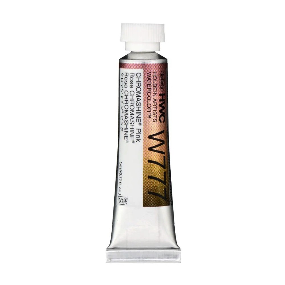 Artists' Watercolor paint - Holbein - Chromashine Pink, 5 ml
