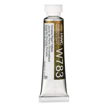 Artists' Watercolor paint - Holbein - Chroma Pearl Yellow, 5 ml