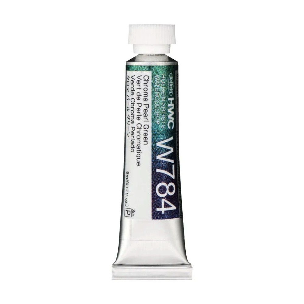 Farba akwarelowa Artists’ Watercolor - Holbein - Chroma Pearl Green, 5 ml