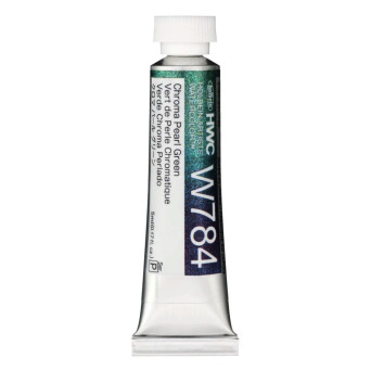 Artists' Watercolor paint - Holbein - Chroma Pearl Green, 5 ml