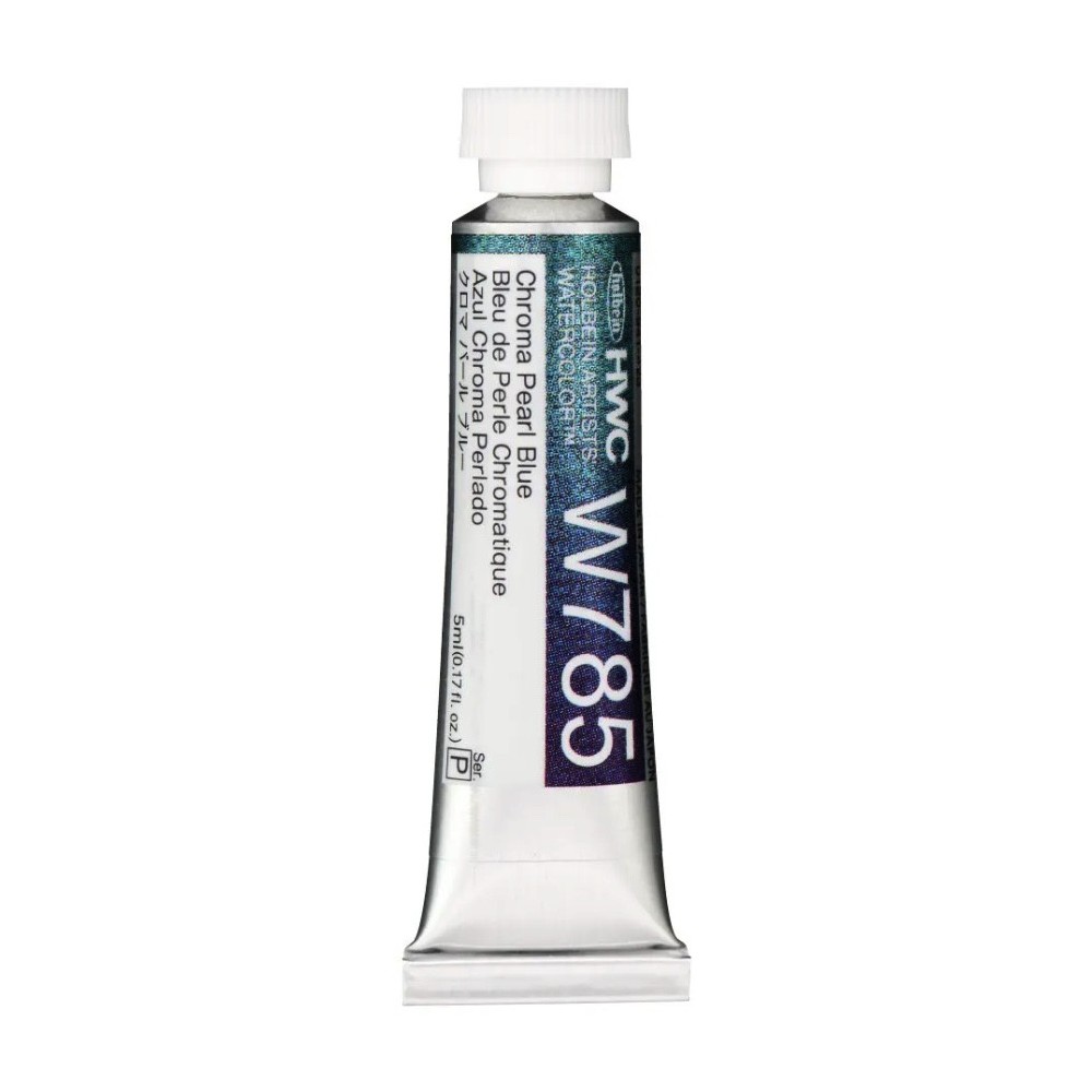 Artists' Watercolor paint - Holbein - Chroma Pearl Blue, 5 ml