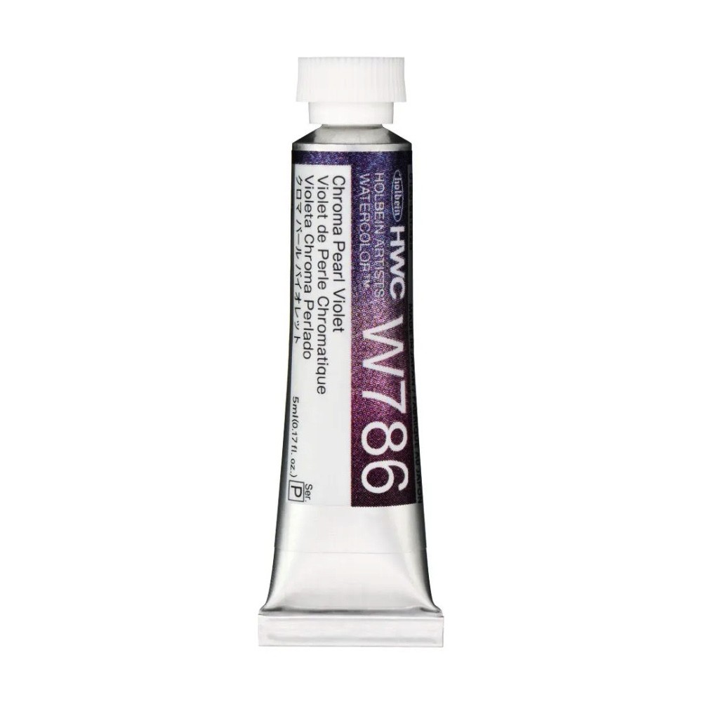 Artists' Watercolor paint - Holbein - Chroma Pearl Violet, 5 ml