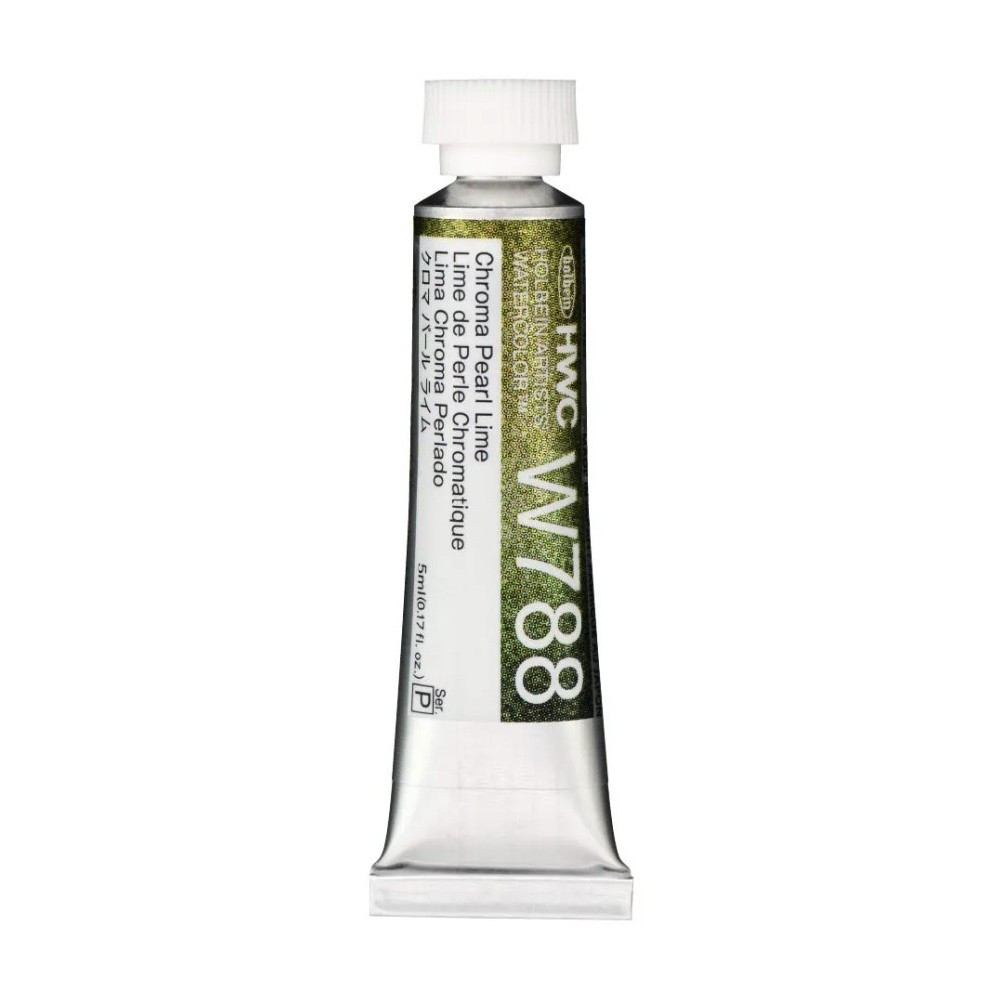 Artists' Watercolor paint - Holbein - Chroma Pearl Lime, 5 ml