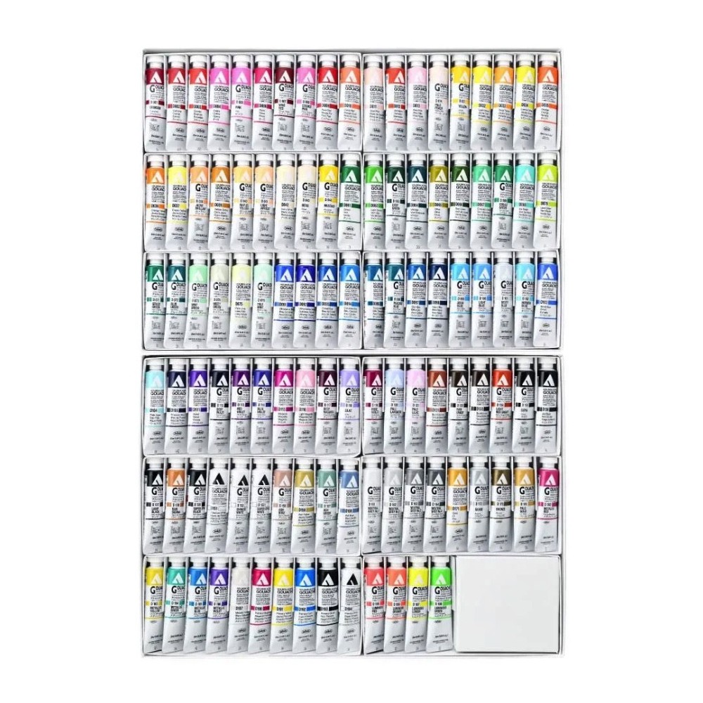 Set of Acryla Gouache paints - Holbein - 109 colors x 20 ml