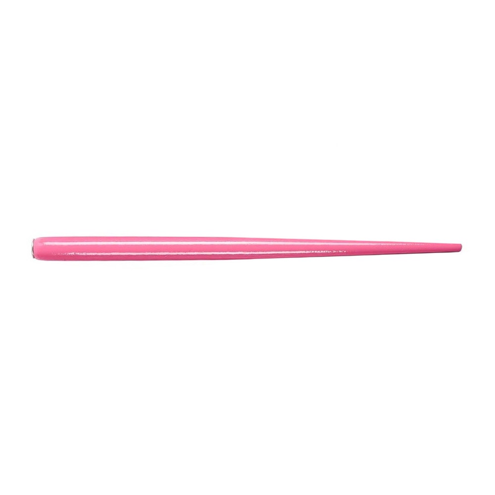 Wooden nib holder for calligraphy - straight, Baby Pink, 17 cm